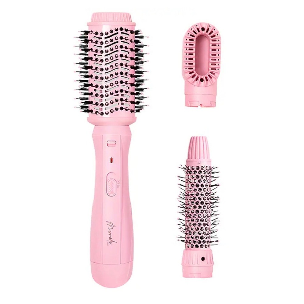 Mermade Hair Interchangeable Blow Dry Brush in Pink New